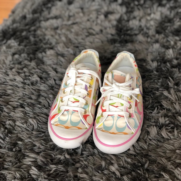 Coach Shoes - Coach Multicolor Sneakers
